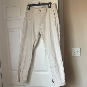 Men's Haggar Luxe Fit Cream Pants